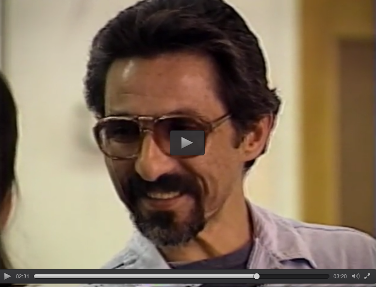 Guillermo "Willie" Bermudez interviewed at the California Medical Facility for the California Arts-In-Corrections Program, (1983-2009) news story by KOVR13 News.